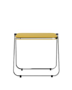Anonima Castelli Platone klappbarer Schreibtisch in Gelb von Giancarlo Piretti, 1970