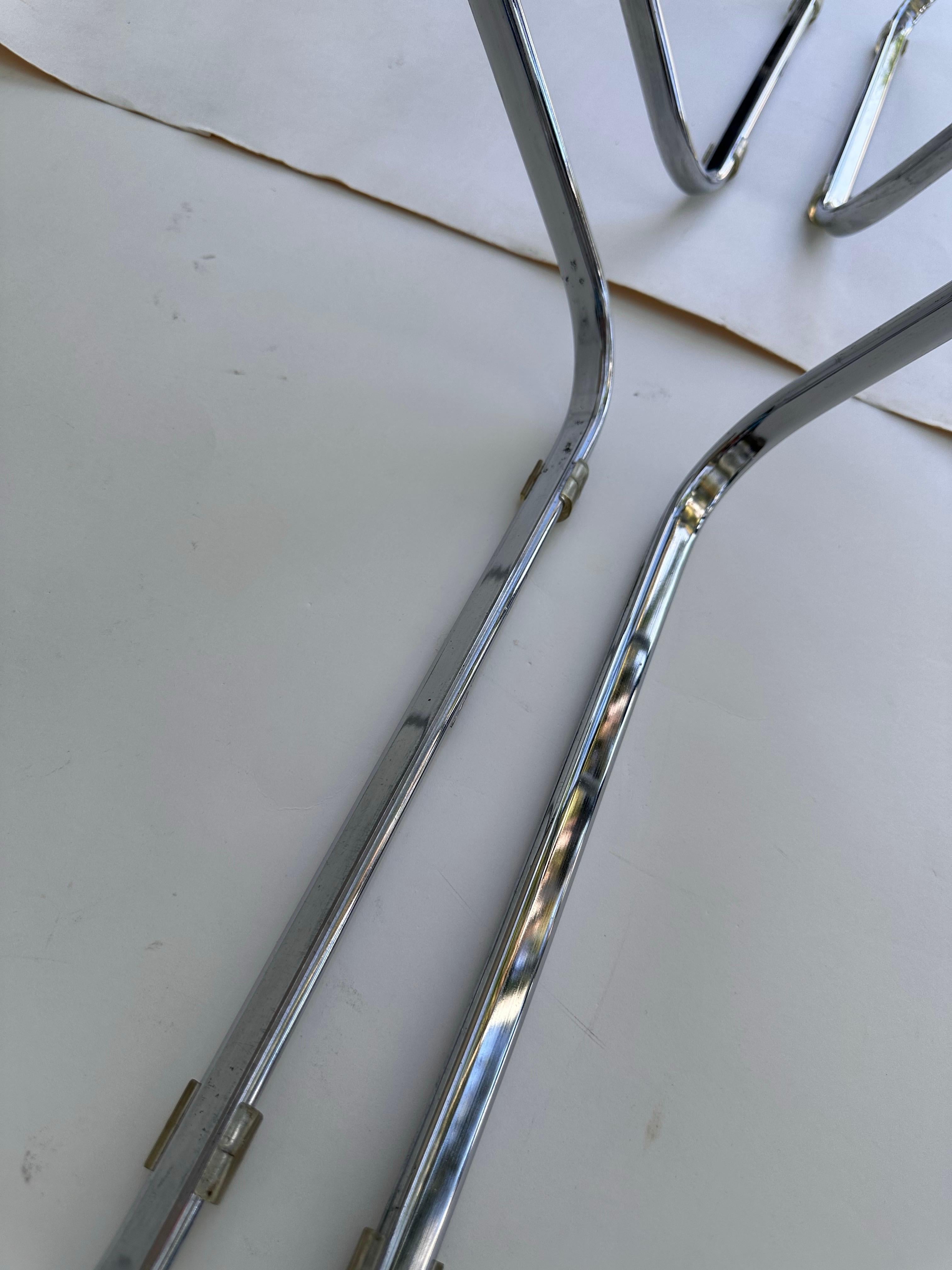 Anonima Castelli Plia Sedie Foldes Giancarlo Piretti Colore Lucite fumé set 4 in vendita 5