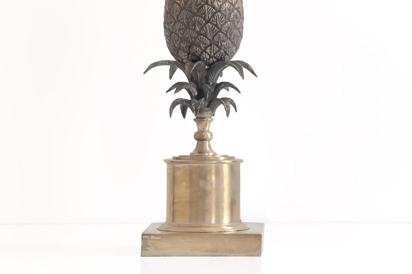 Lampe de table ananas du 20e siècle dans le style de la Maison Charles Bon état - En vente à London, GB