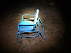 Used Blue Chair (Life on Mars)