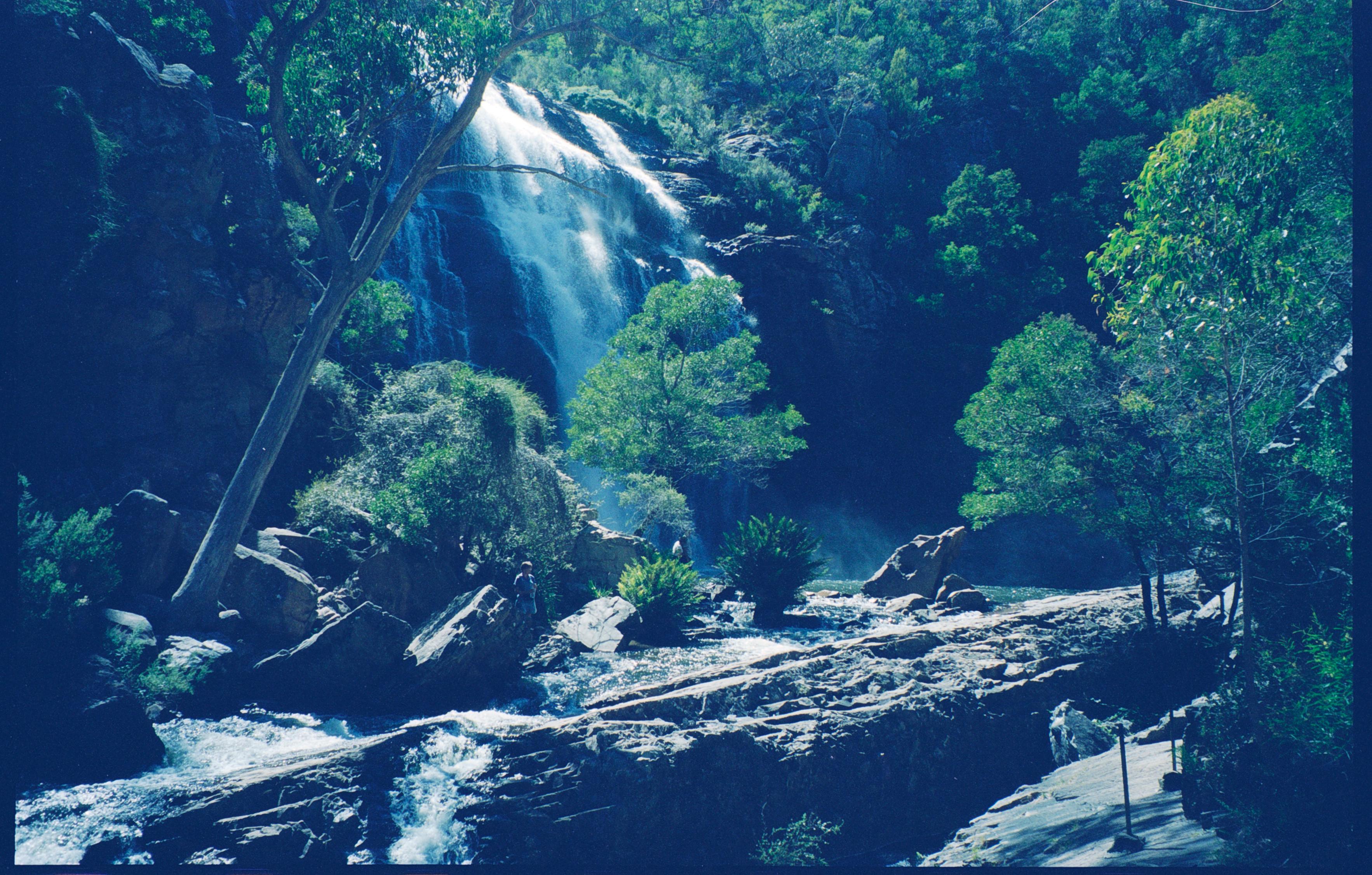 ANONYMOUS Color Photograph - Marlborough Falls, Queensland, Australia