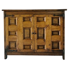 ANONYMOUS - Carved Oak Cabinet