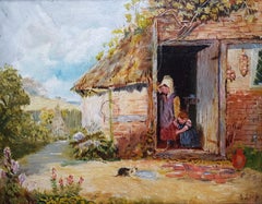 Children at the Cottage Door