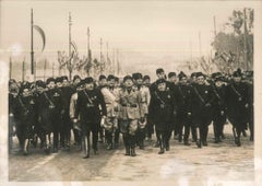 Anlässlich des Jahrestages der Fascist-Party-Stiftung - Original Vintage-Foto - 1935