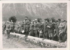 The manoeuvres of the Brenner - Original Vintage Photo - 1935