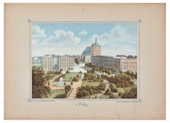 Colberg - Original Lithograph Mid 19° Century