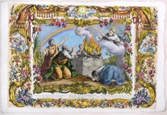 The Story of Noah - Original Complete Series of 6 Etchings - 1768