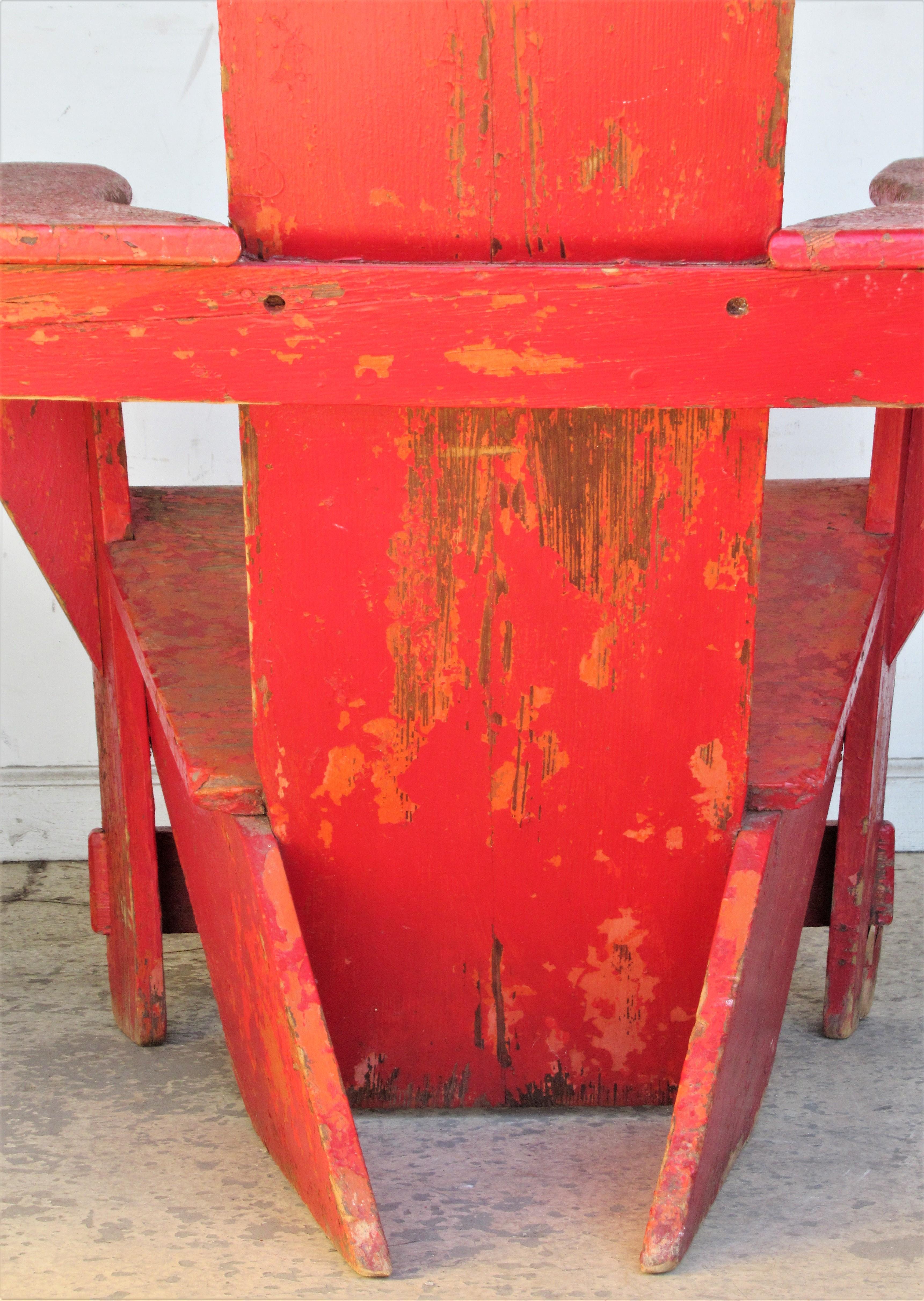 Wood  Original Westport Chair, Harry Bunnell 1905 For Sale
