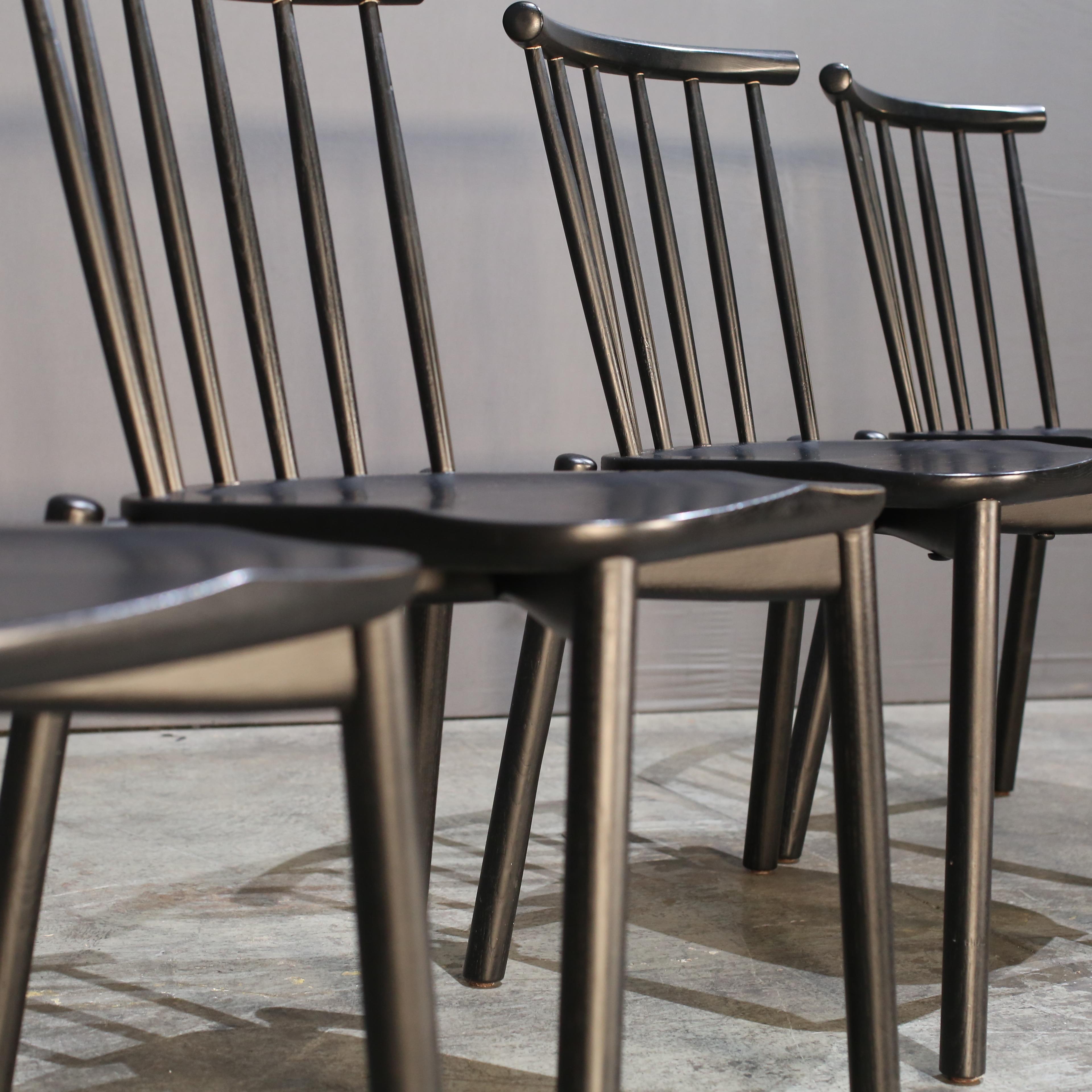Another Country Hardy Side Chairs by David Irwin, Set of Four For Sale 6