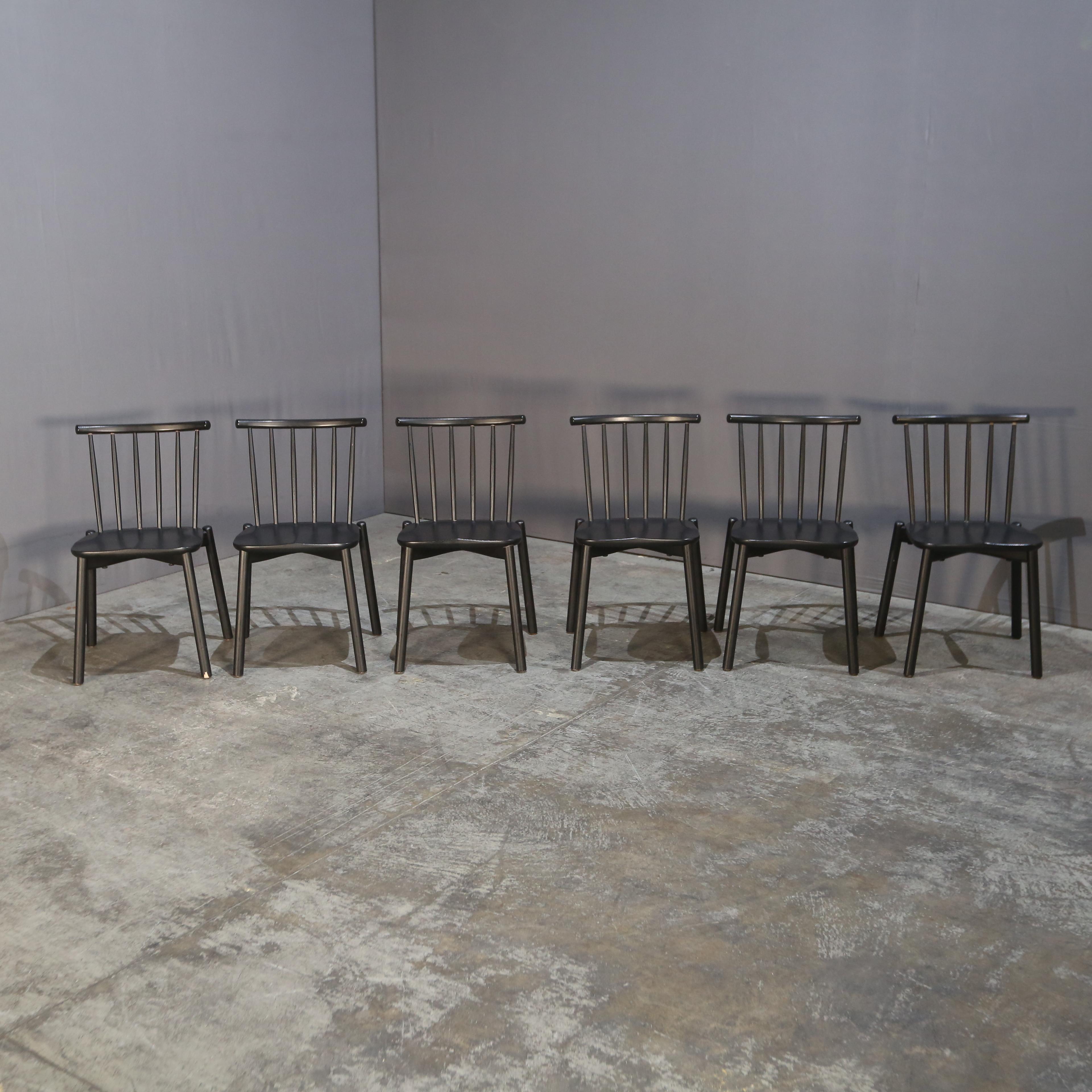 Another Country Hardy Side Chairs by David Irwin, Set of Four For Sale 8