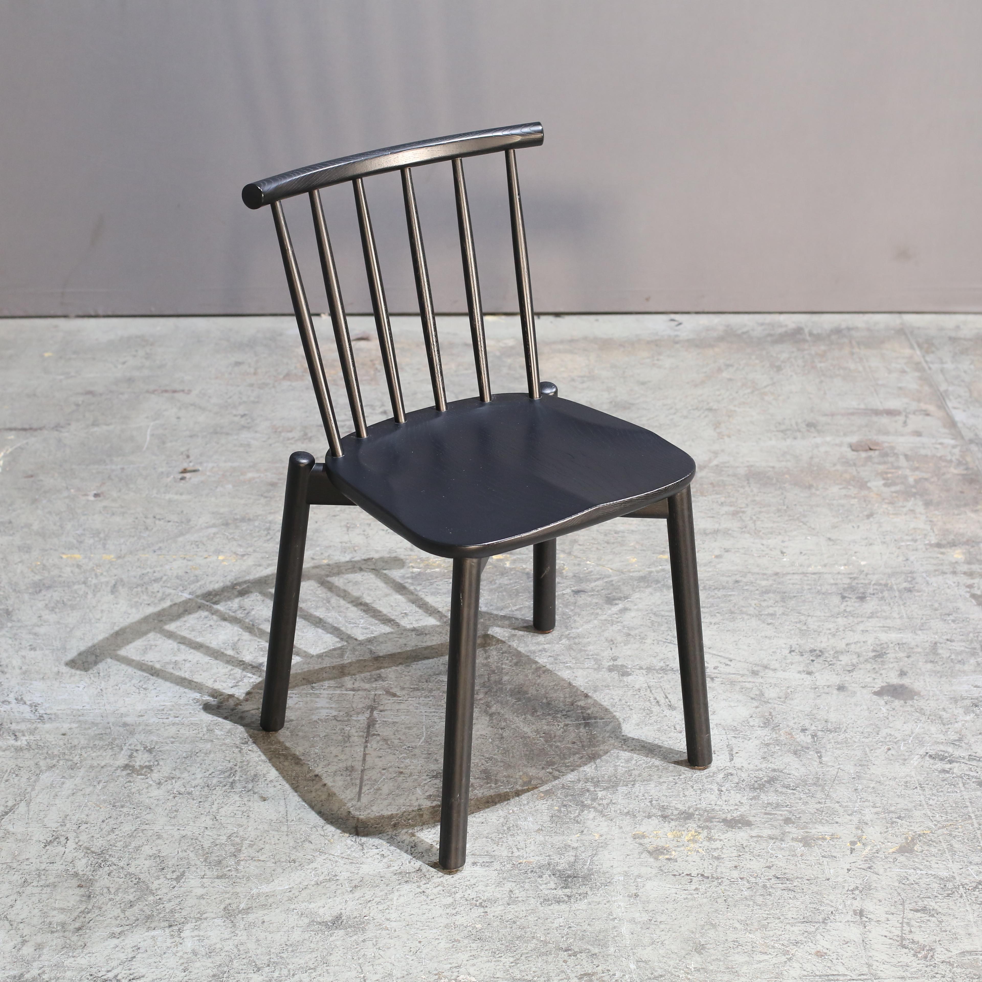 British Another Country Hardy Side Chairs by David Irwin, Set of Four For Sale