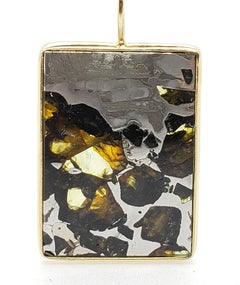 Another Father's Day or Space Enthusiast Gift from the Sky Pallasite Necklace