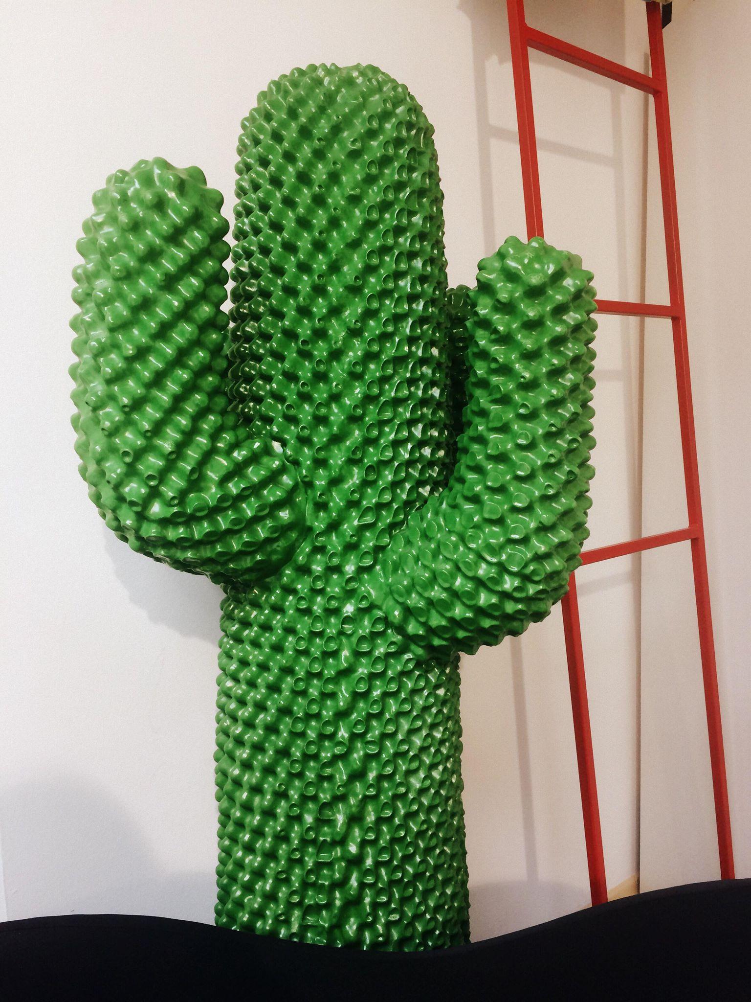 XXIe siècle et contemporain Un autre Cactus vert, support de manteau / sculpture de Drocco / Mello pour Gufram en vente