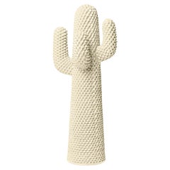 Un altro cactus bianco - Appendiabiti / Scultura di Drocco/Mello per Gufram