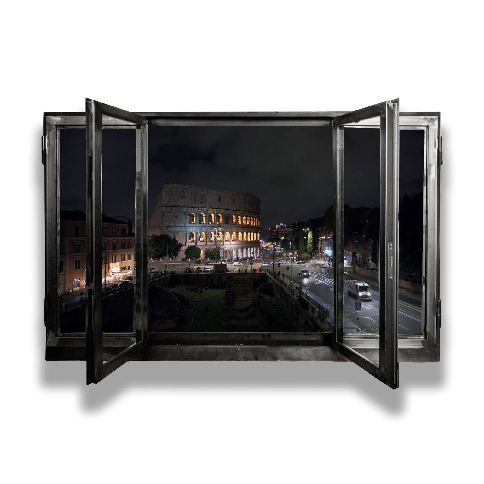 Modern Anotherview N.36: A view on the Colosseum from Palazzo Manfredi For Sale