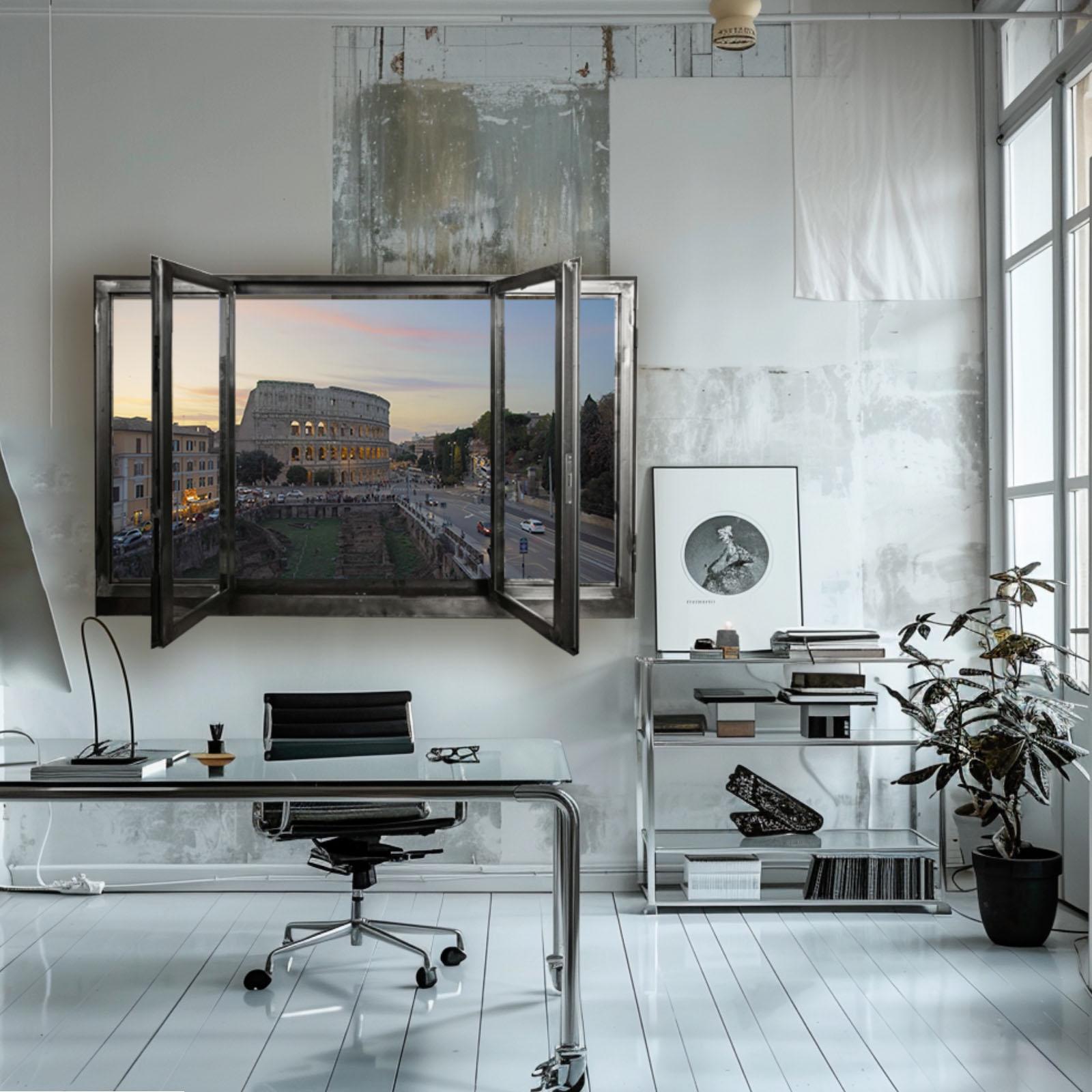 Italian Anotherview N.36: A view on the Colosseum from Palazzo Manfredi For Sale