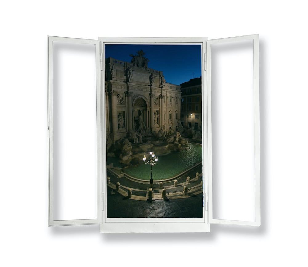 Anotherview No 21: Trevi Fountain a Few Days after Lockdown by Anotherview For Sale 1