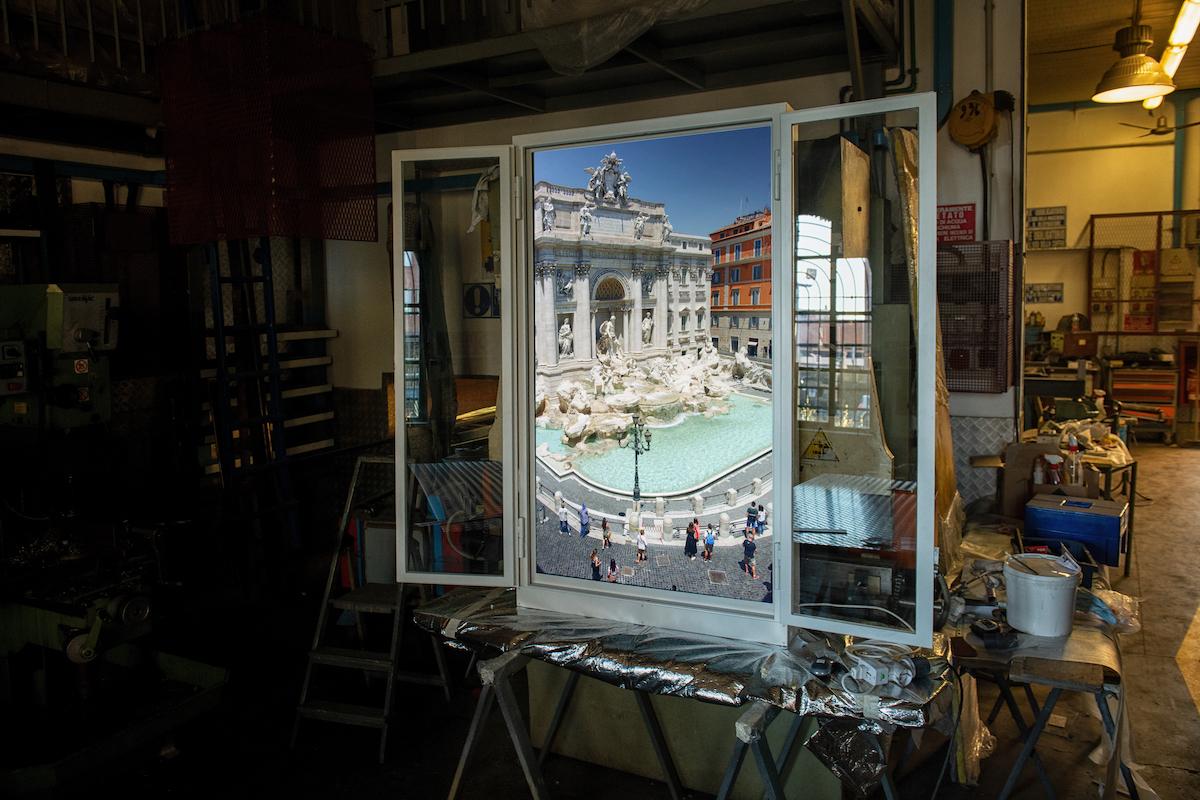 Anotherview No 21: Trevi Fountain a Few Days after Lockdown by Anotherview For Sale 2