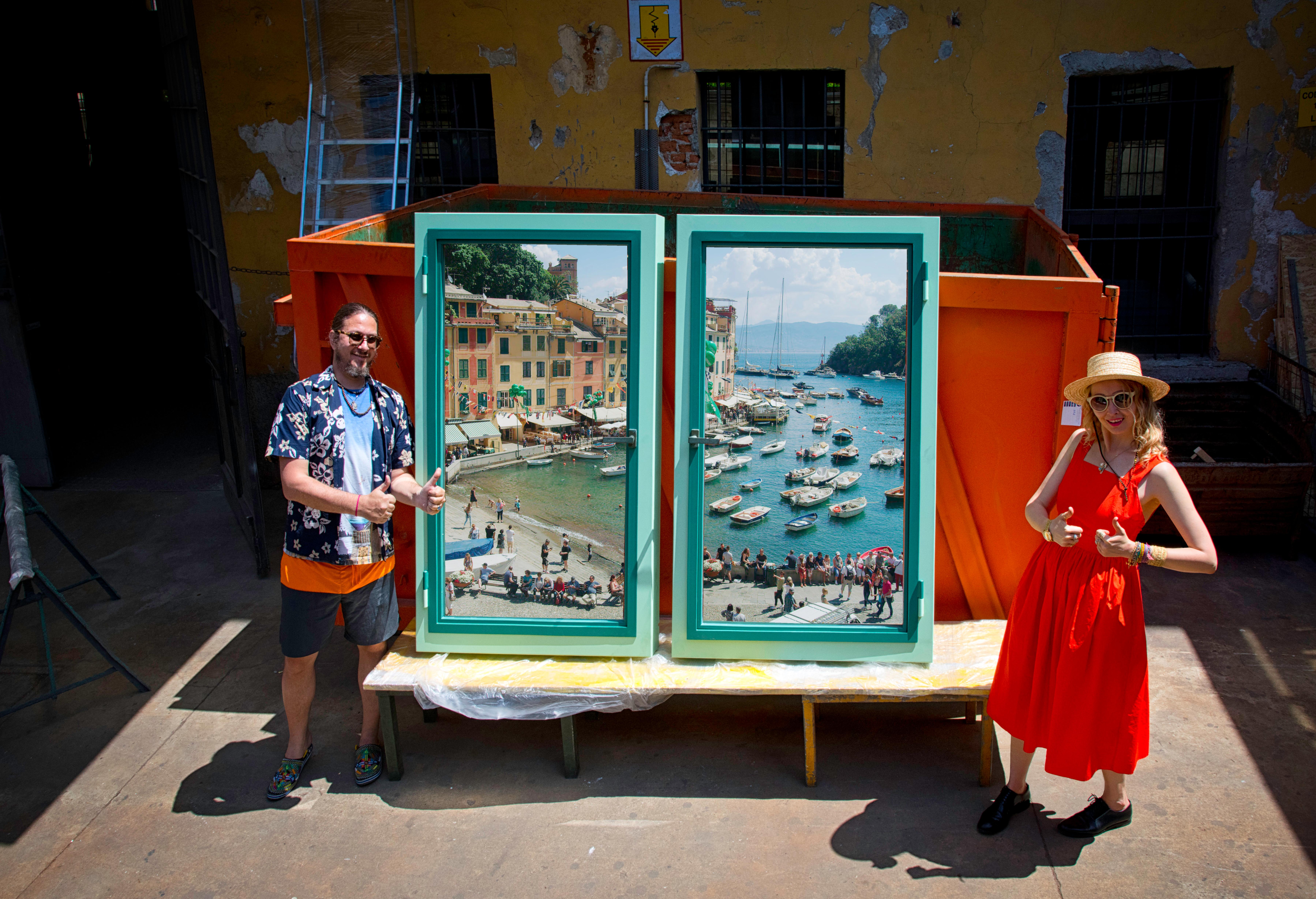 Verre Anotherview n°13, Early Summer in Portofino, Édition de luxe par Anotherview en vente