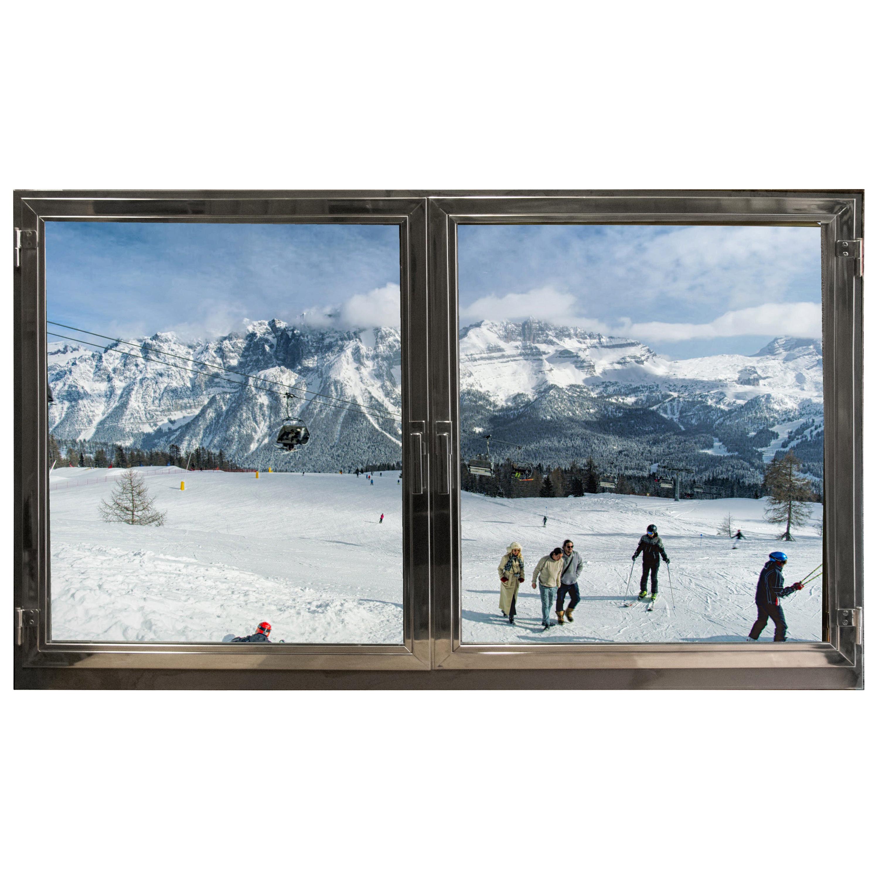 Anotherview n°8 Skiing in the Brenta Dolomites, Vidéo Art par Anotherview en vente