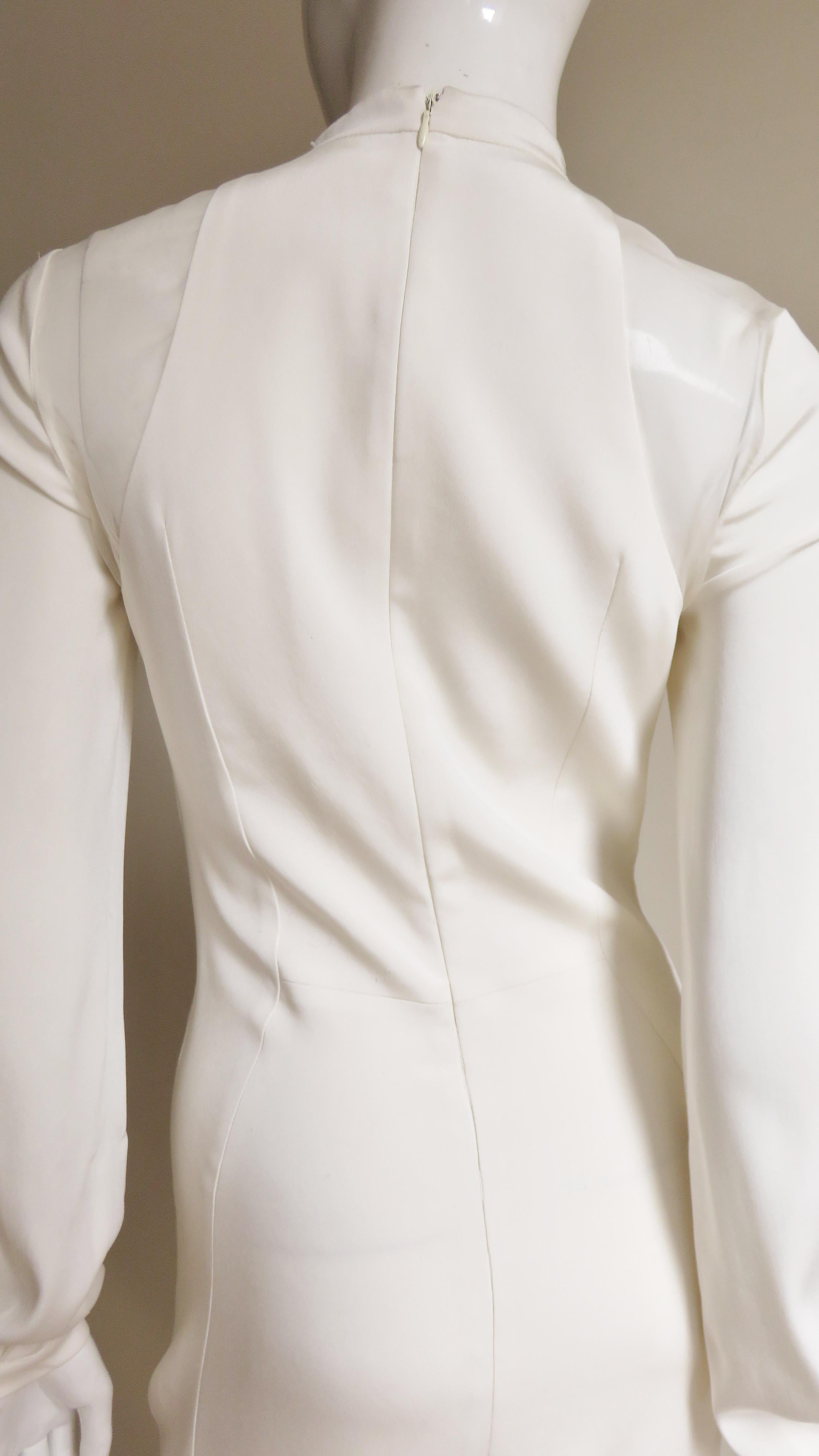 Antonio Berardi New Silk Maxi Dress For Sale 6