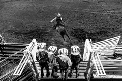 Bullrider mit Stier