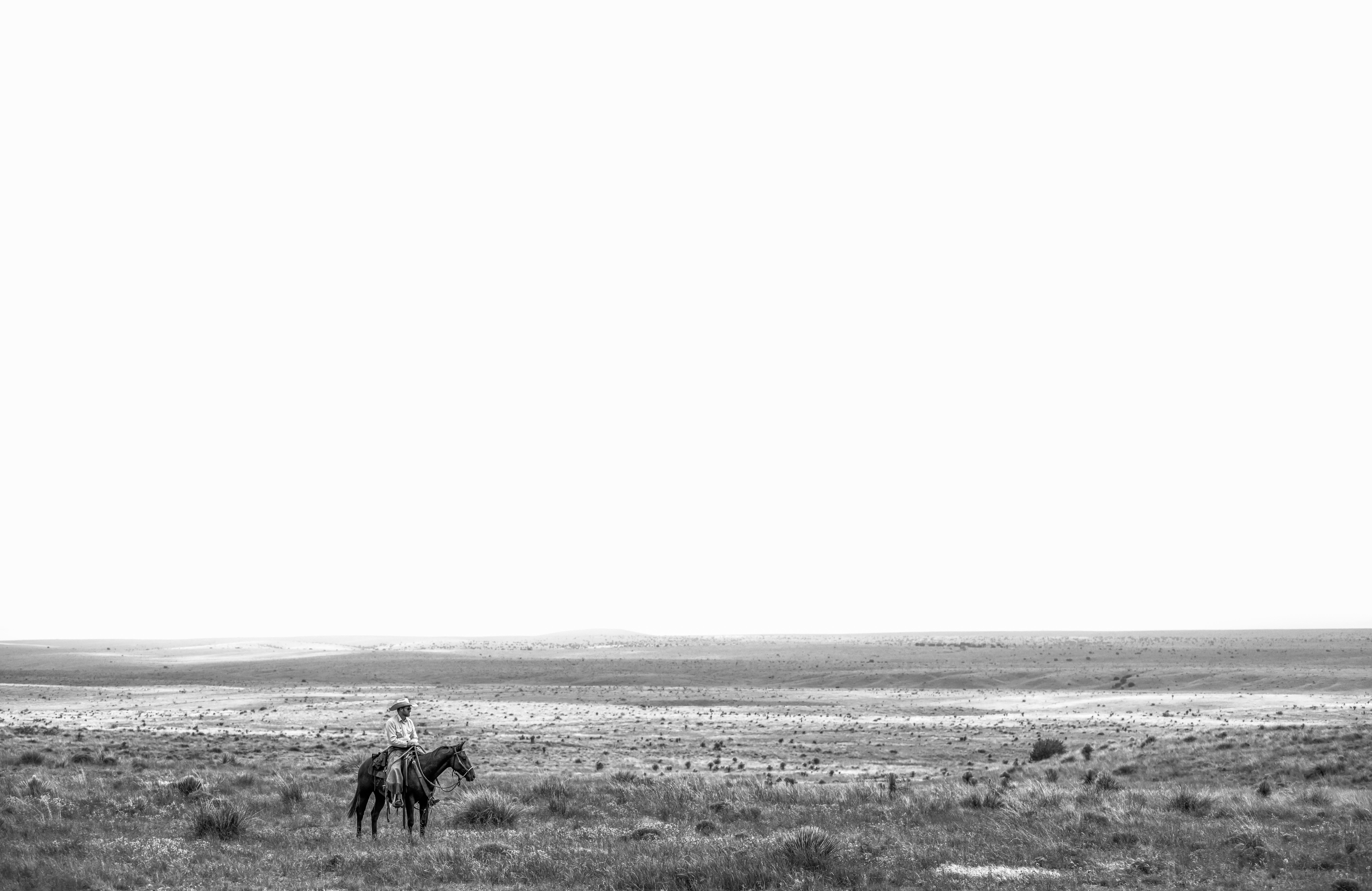 Anouk Krantz Black and White Photograph - Home On The Range 