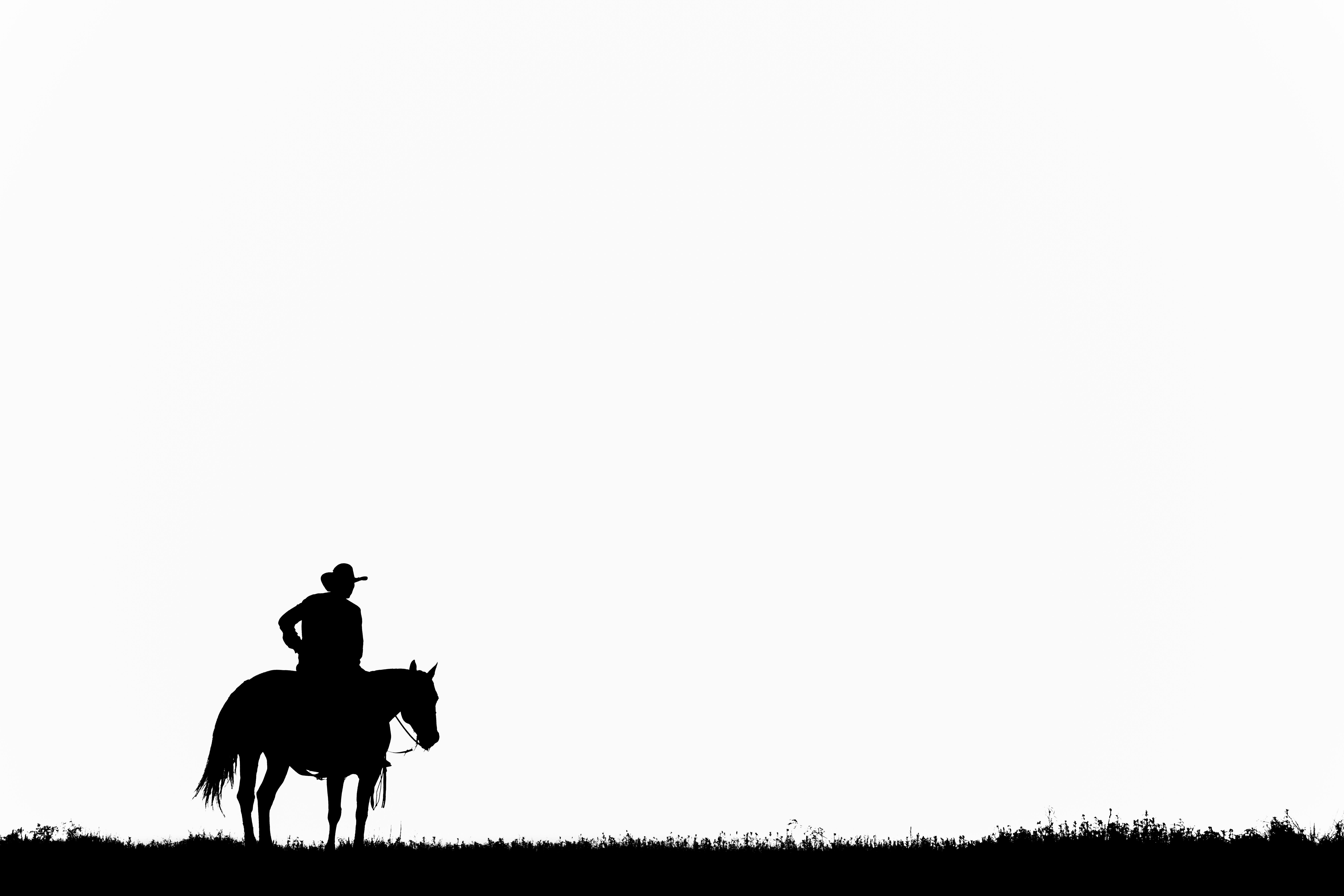Anouk Krantz Black and White Photograph – Lonestar