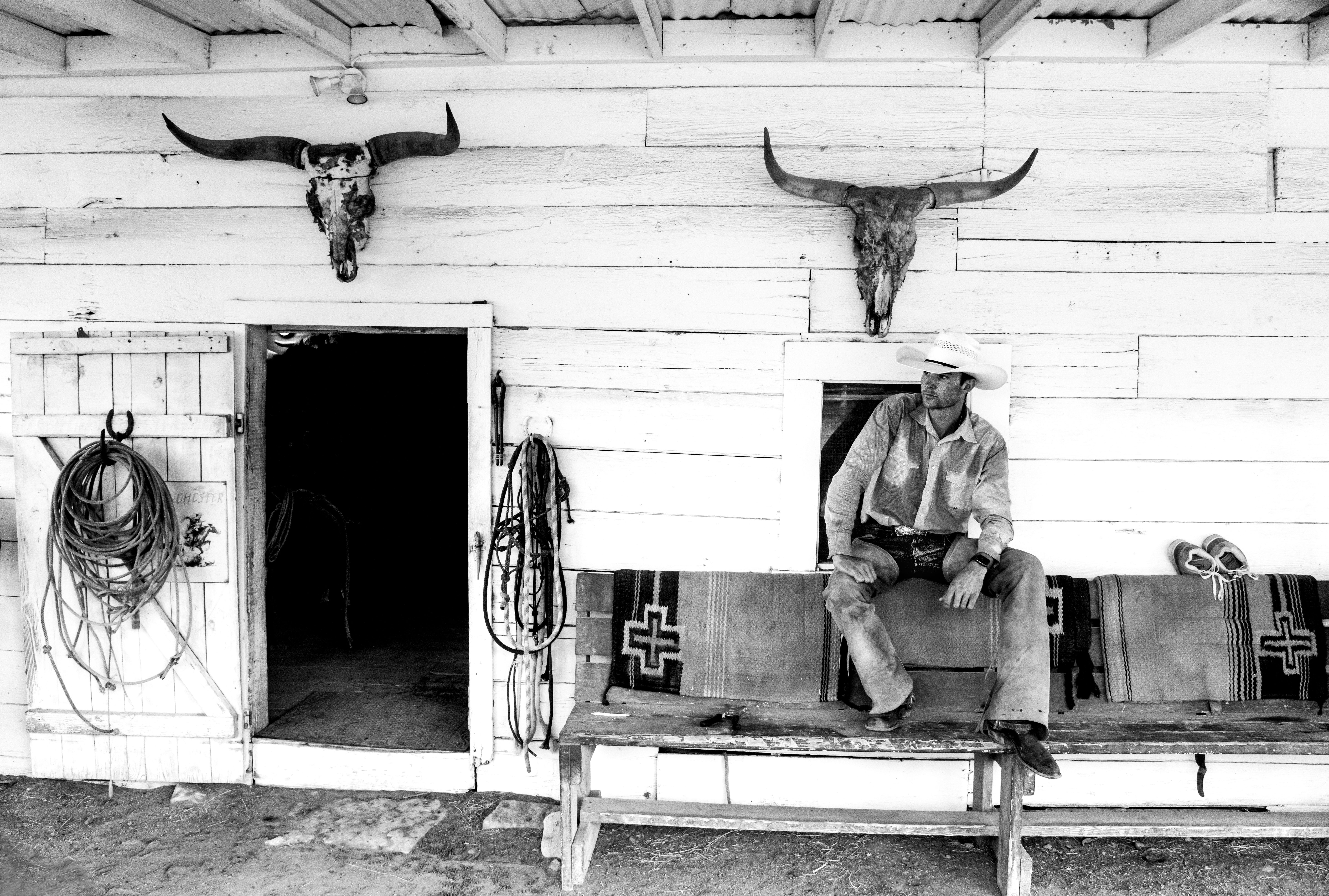 Black and White Photograph di Anouk Krantz - Wrangler