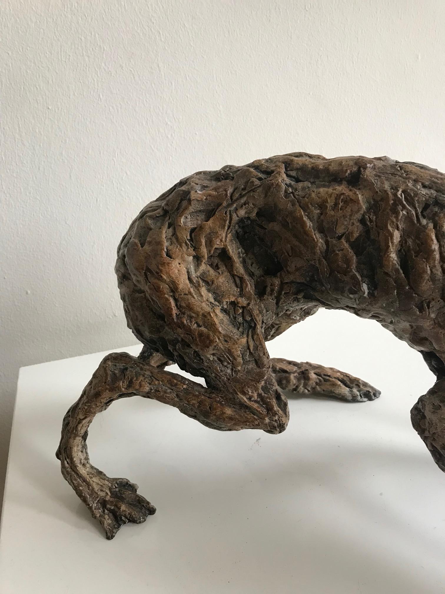 ''Alerto Hare'', Contemporary Bronze Sculpture Portrait of a Hare For Sale 1