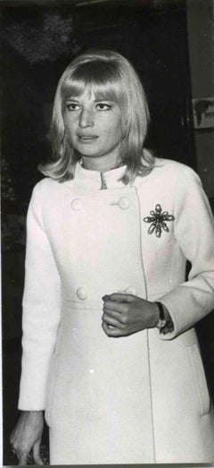 Vintage-Porträt von Monica Vitti – Vintage-B/W-Foto von ANSA, 1970er Jahre