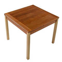 Ansager Danish Teak Beech Expanding Dining Table