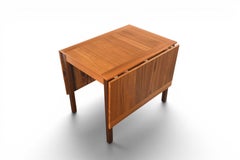 Ansager Møbler Teak Drop Leaf Dining Table  Danish Modern 1960s