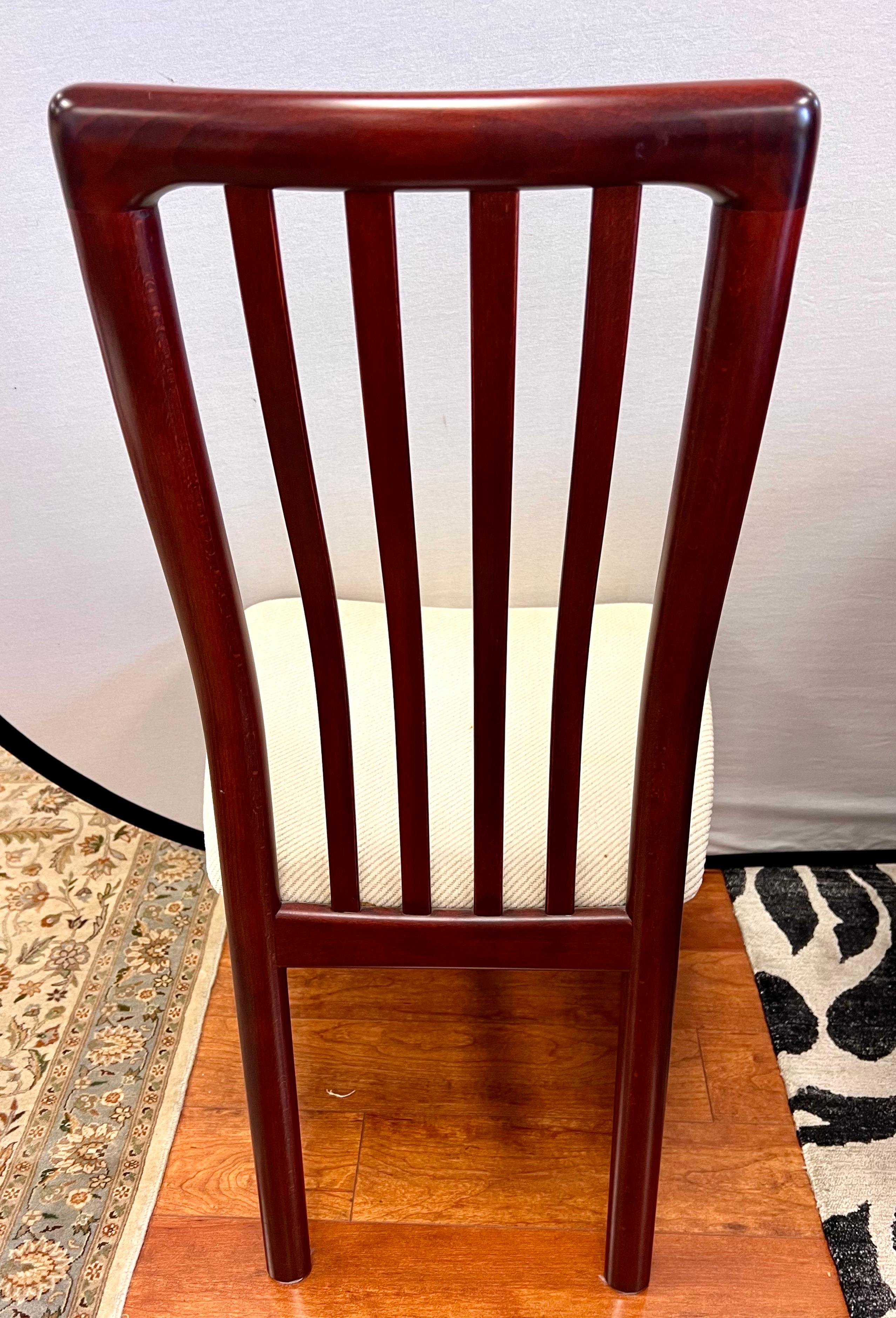 Ansager Mobler Danish Modern Rosewood Dining Set, Table&8 Chairs Schou Andersens 2
