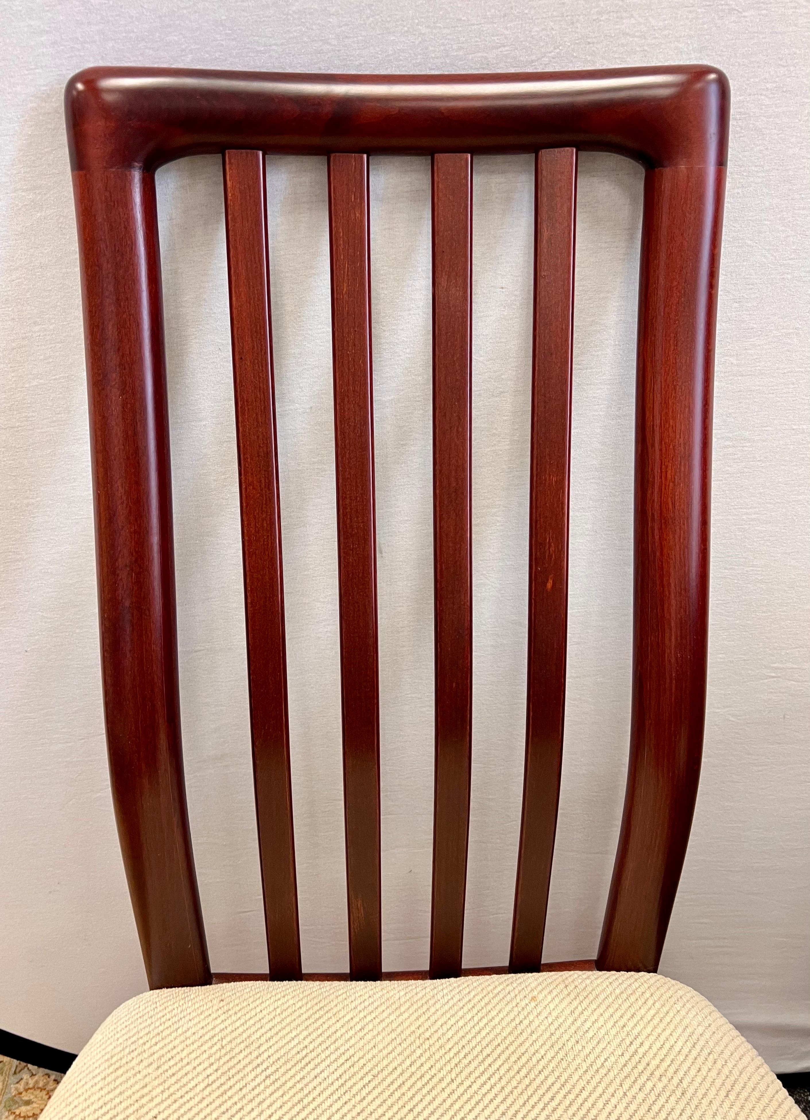 Ansager Mobler Danish Modern Rosewood Dining Set, Table&8 Chairs Schou Andersens 3