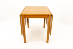 Ansager Mobler Mid Century Teak Drop Leaf Expanding Dining Table