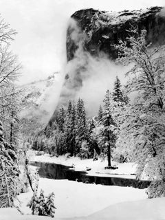 El Capitan, hiver, vallée de la Yosemite, Californie