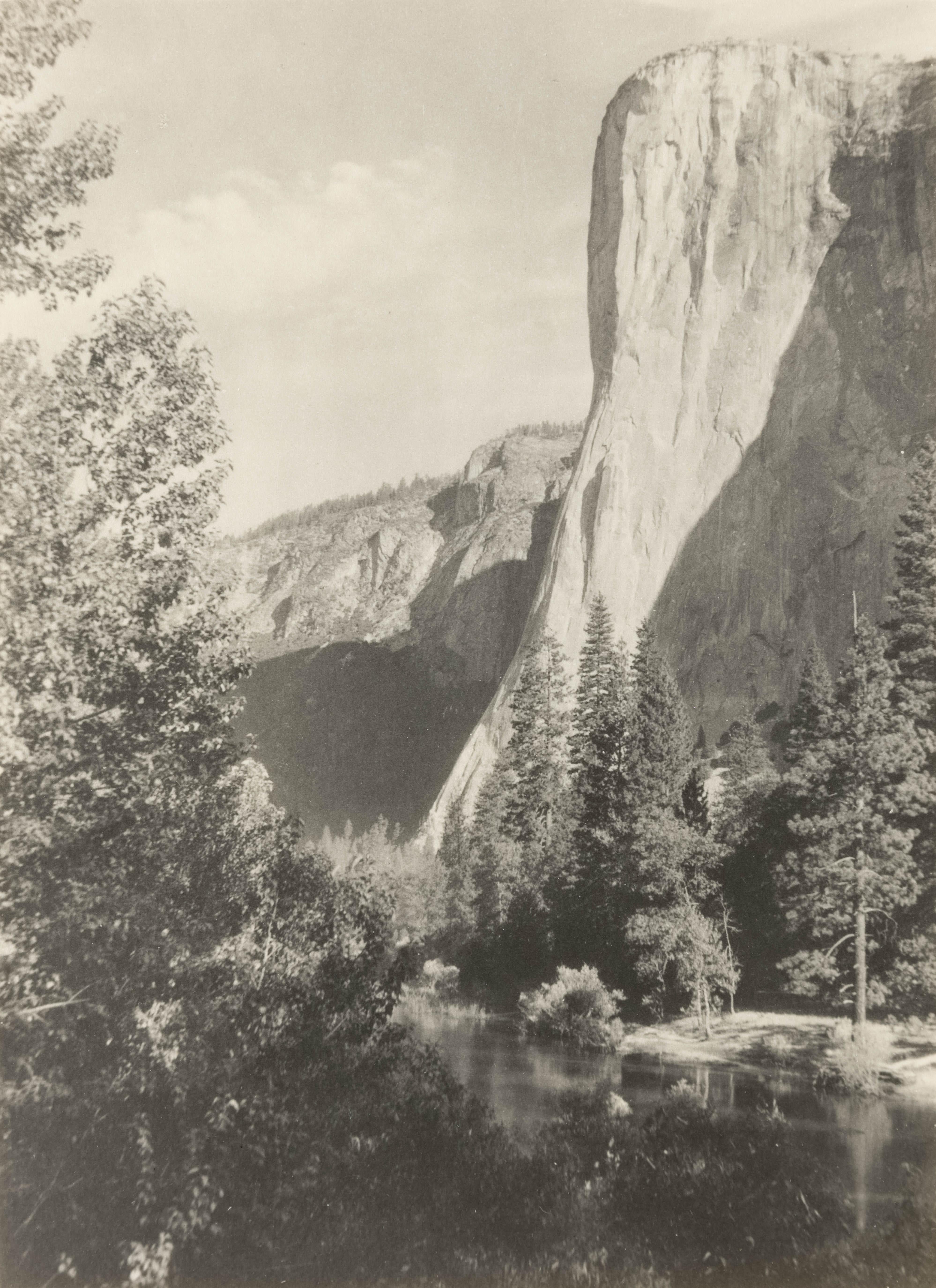 Ansel Adams Landscape Photograph – El Capitan, Yosemite-Tal