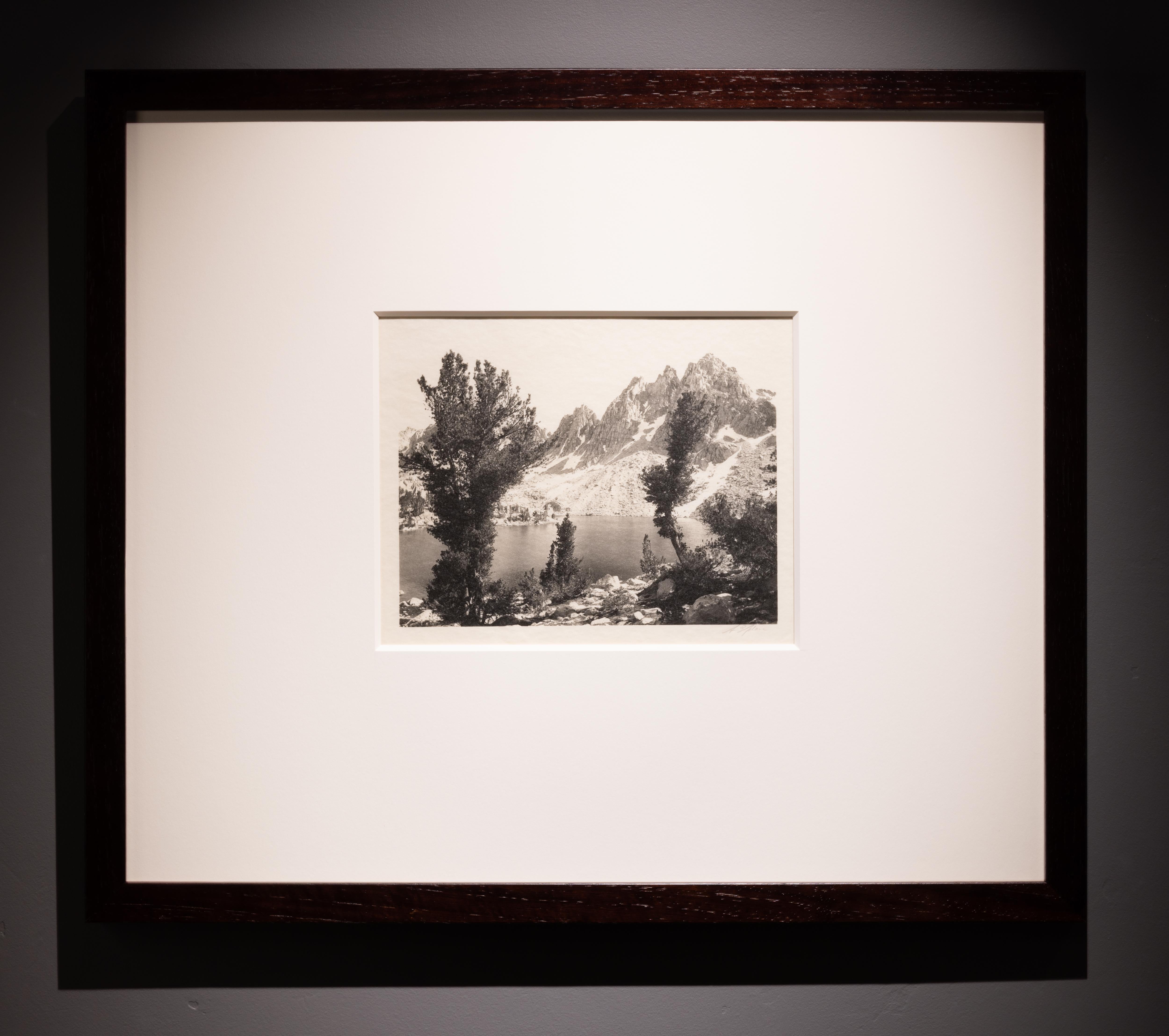 Kearsarge Pinnacles, Southern Sierra - Beige Landscape Photograph by Ansel Adams