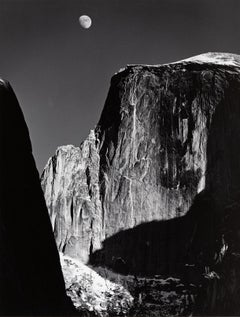 Moon and Half Dome, Yosemite, 1960