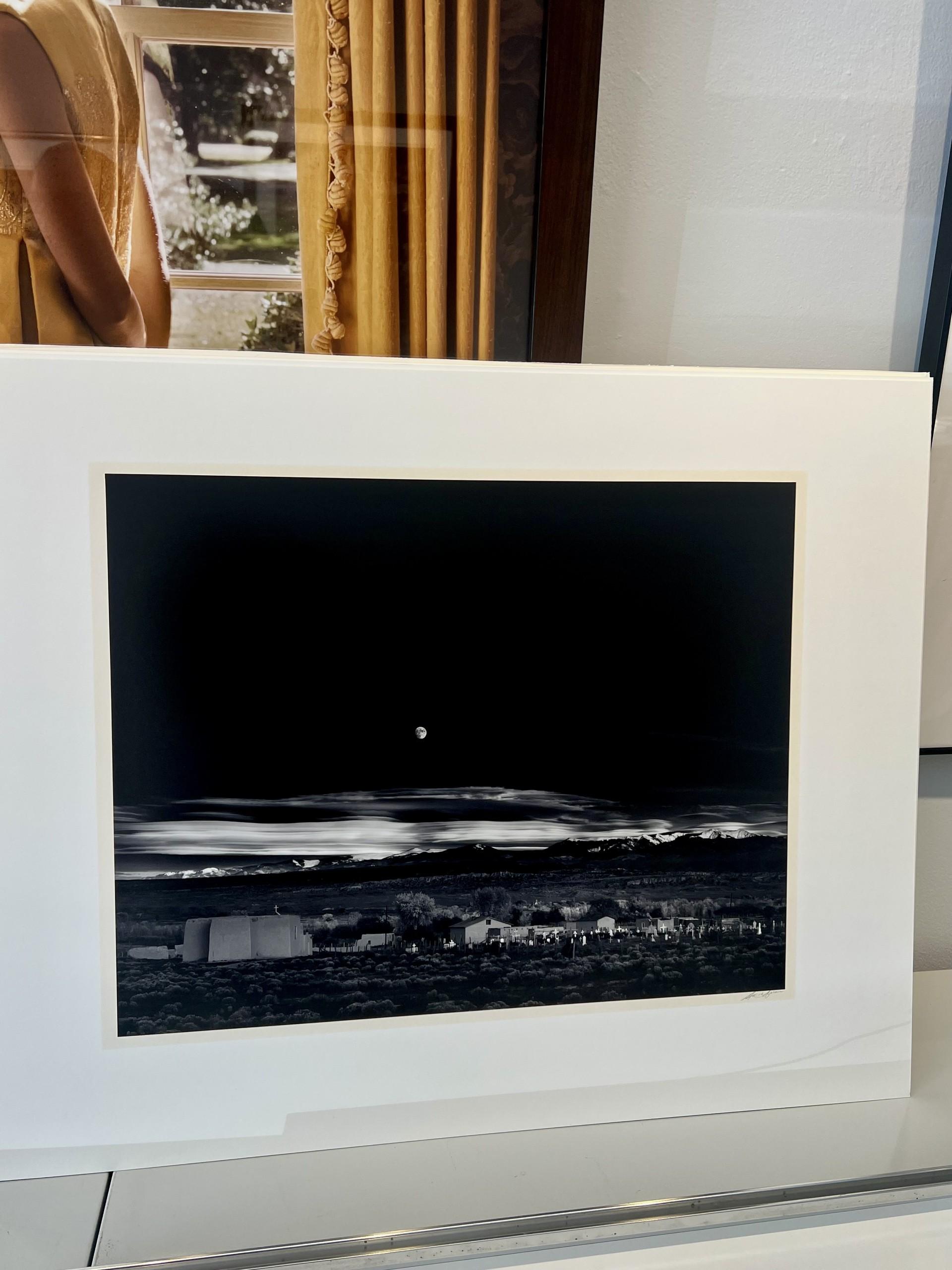 Sorgere della luna, Hernandez, New Mexico in vendita 1