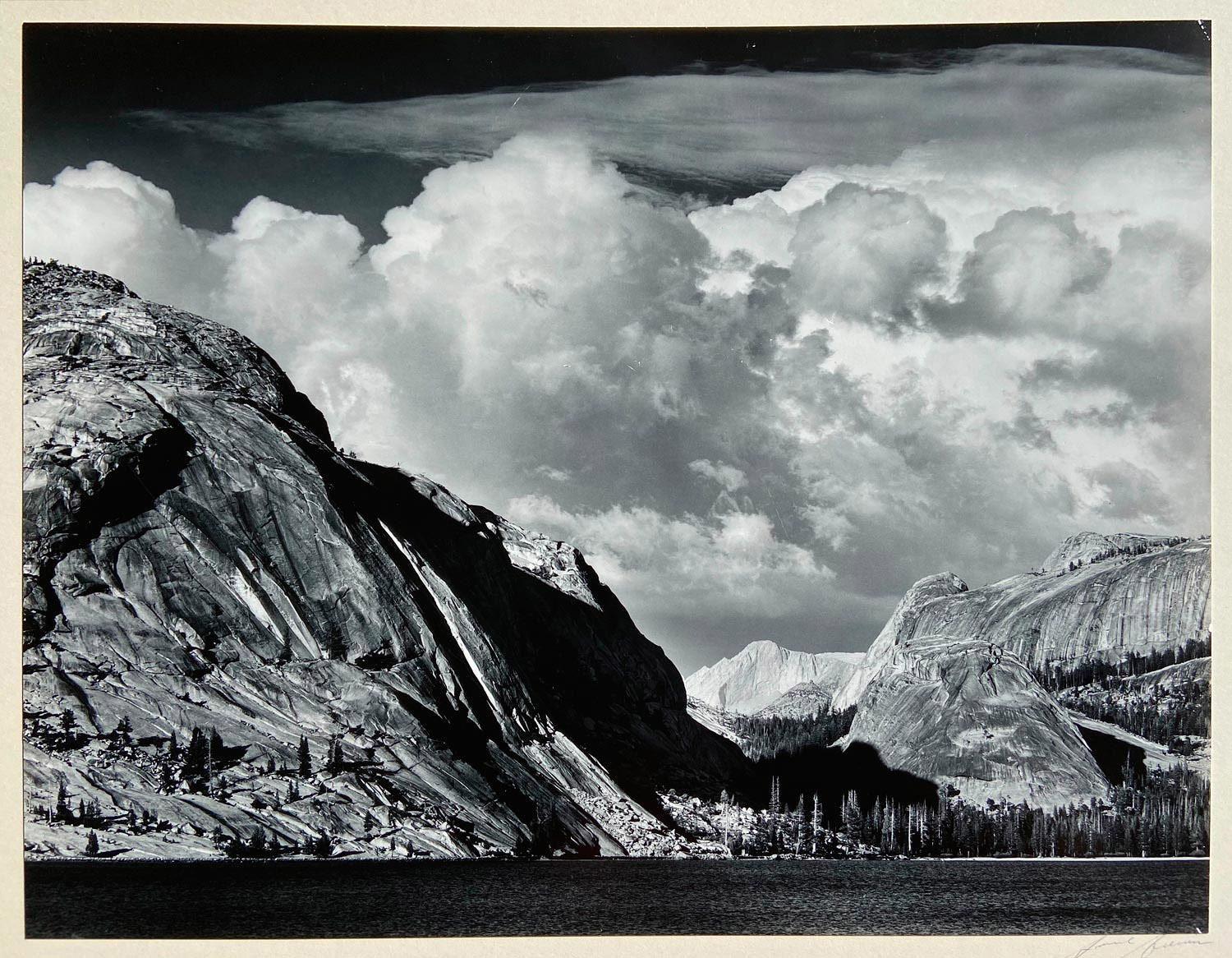 Ansel Adams Landscape Photograph - Mount Conness Lake Tenaya