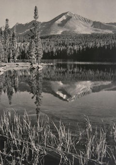 Mount Kaweah, Moraine Lake, a Photograph by Ansel Adams