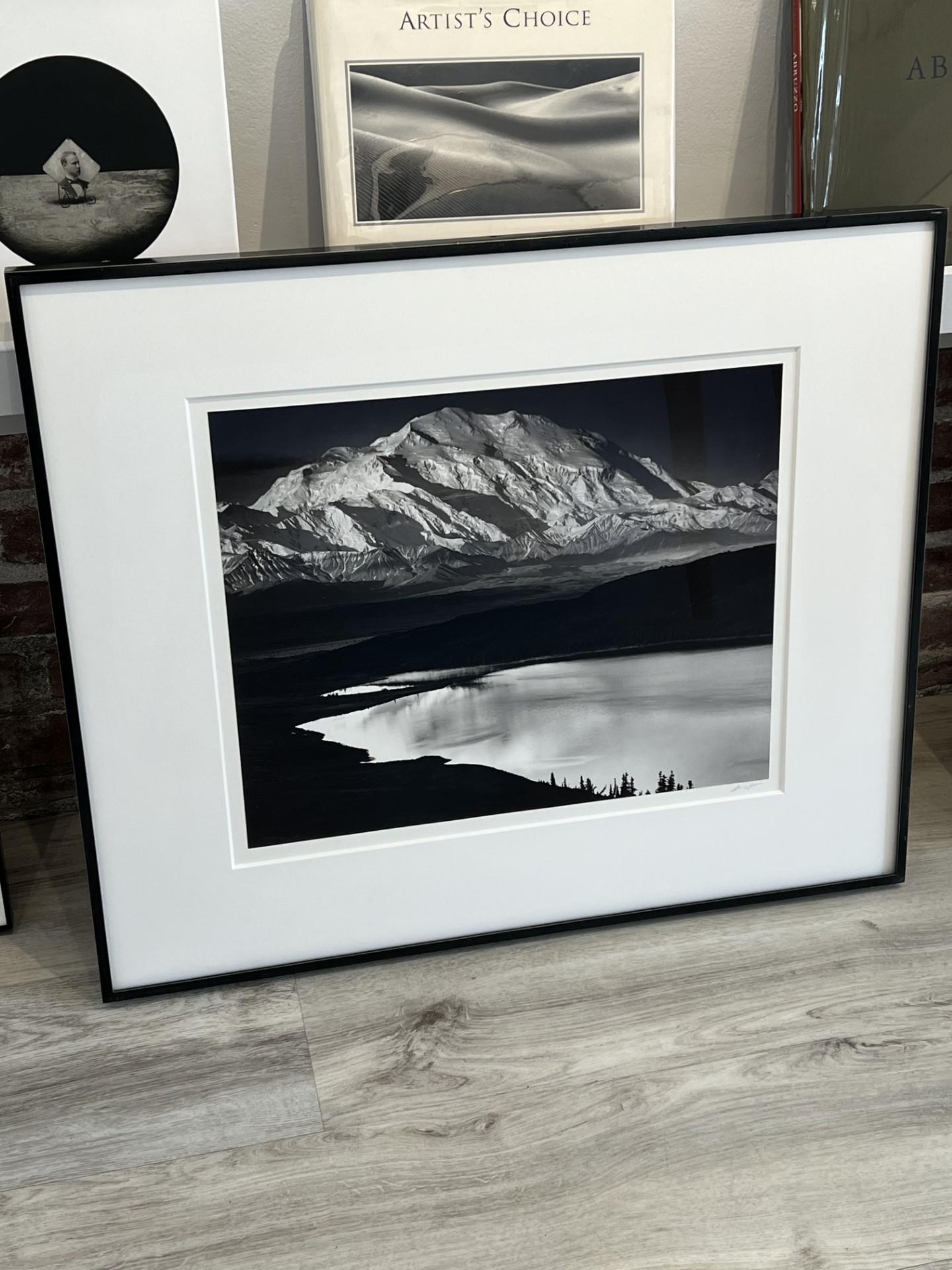 El Monte McKinley y el Lago Wonder,  Parque Nacional de Denali, Alaska 4