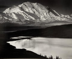 Mount McKinley und Wundersee, montiert Denali-Nationalpark, Alaska