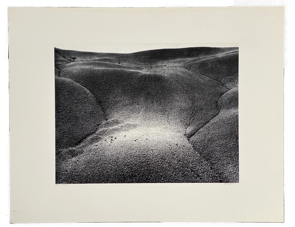 Ansel Adams Black and White Photograph - Mudhills, Arizona, 1947 