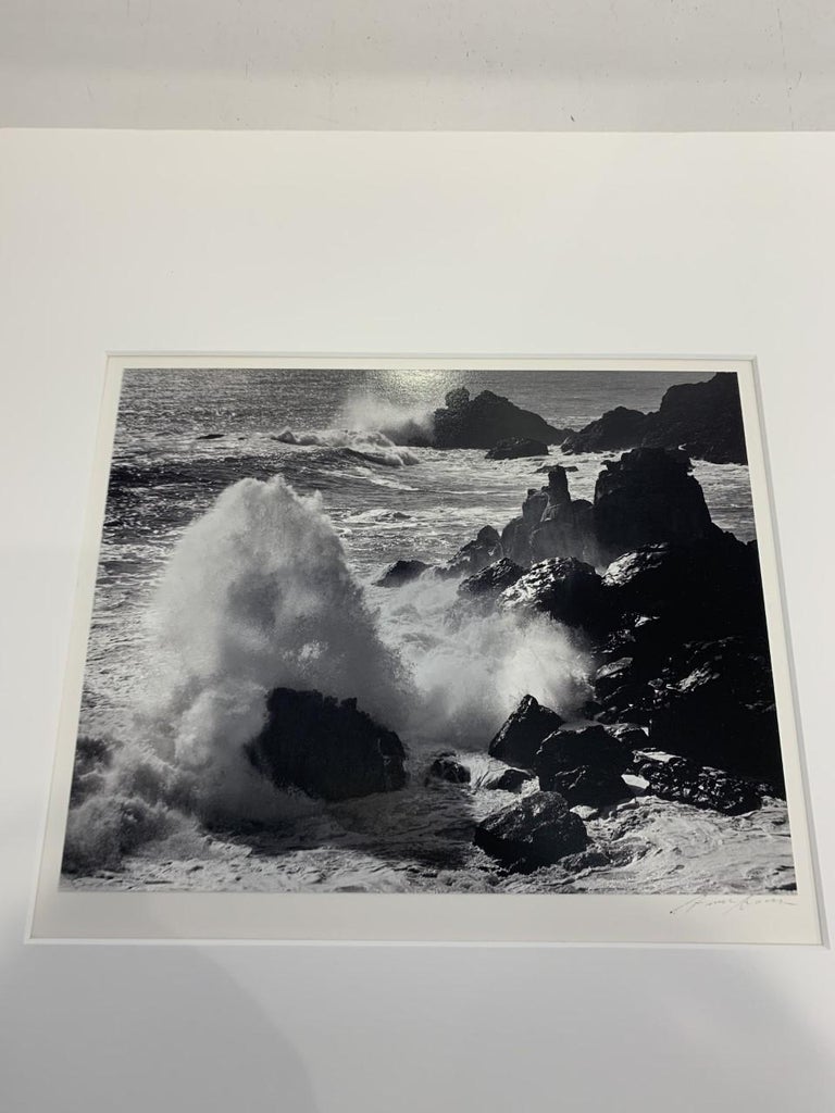 Storm Surf, Timber Cove, CA - Photograph by Ansel Adams