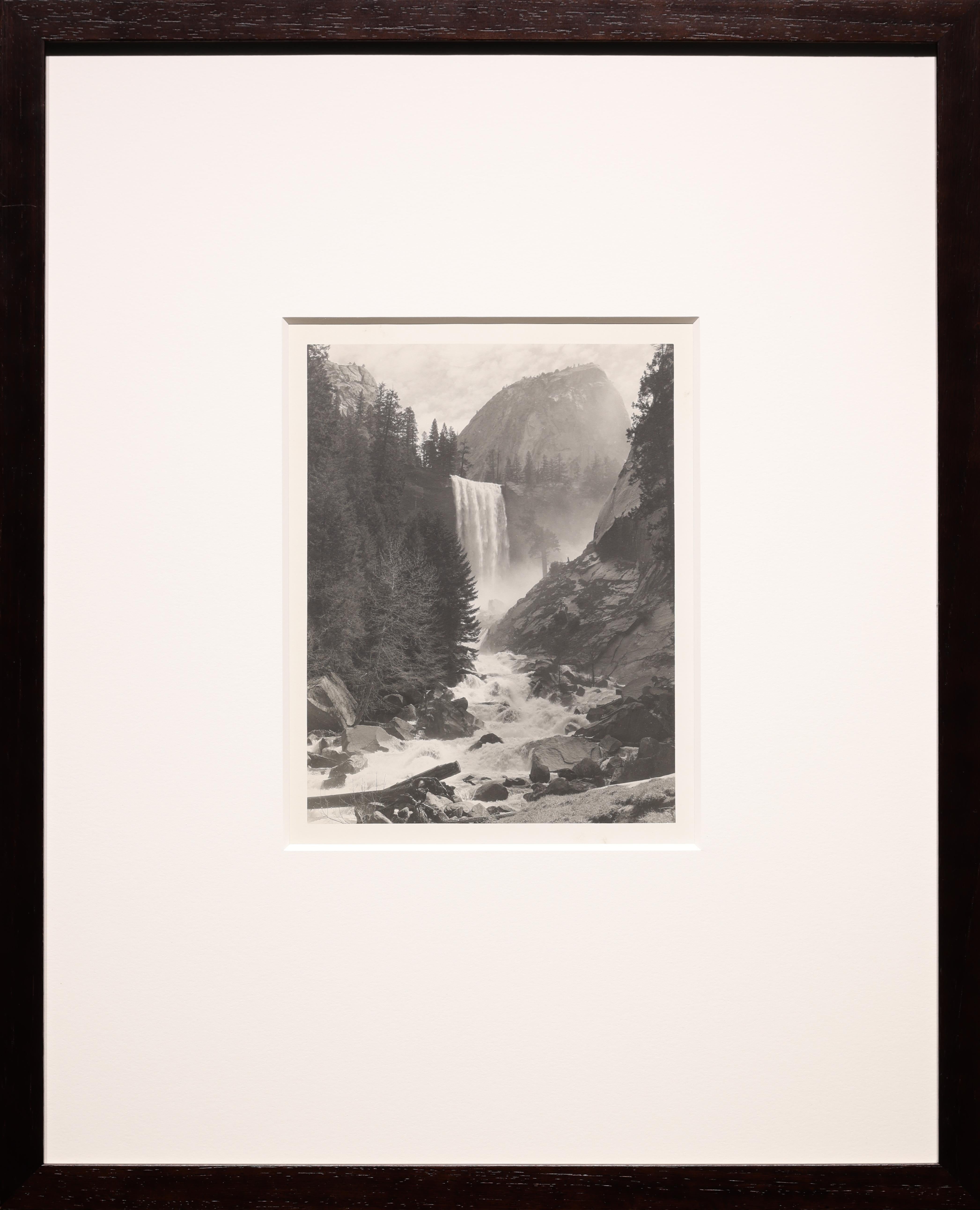 Vernal Fall von Lady Franklin Rock, Yosemite – Photograph von Ansel Adams