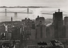 Blick auf die Bay Bridge von San Francisco aus