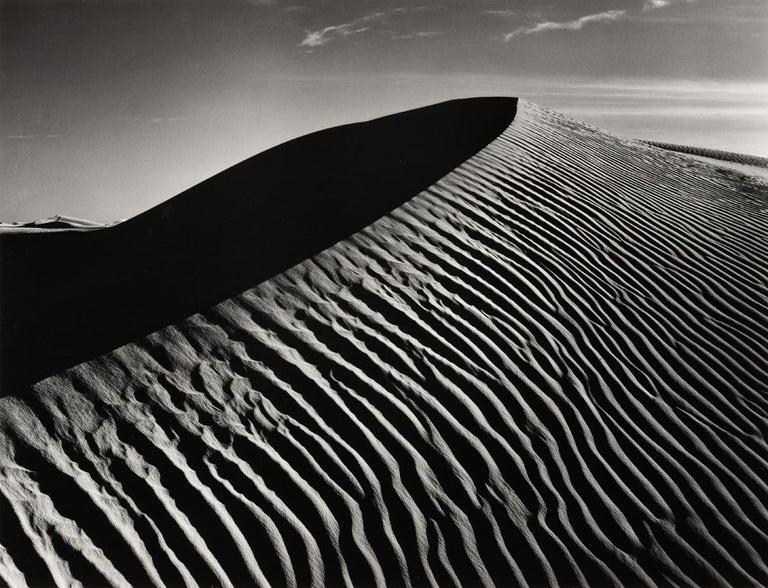 Ansel Adams Landscape Photograph - White Sands National Monument, c. 1942 